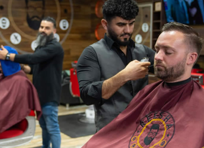 Business Haircut. 